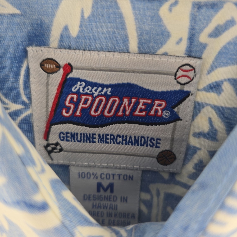 Reyn Spooner X UCLA Bruins Shirt Medium Spooner Reverse Kloth - Picture 8 of 8